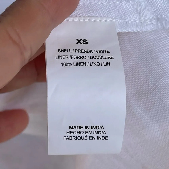 Vitamin A NOLA MINI DRESS, WHITE XS - Picture 6 of 13